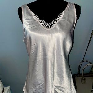 Light pink polyester Cabernet size large tank